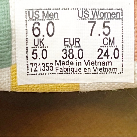 VANS x Karin Rozunko White Patent Leather Platform Slip On Sneakers Size 7.5 - Picture 2 of 10